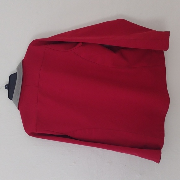 Cabela's Red Full Zip Fleece Lined Mid Weight Jacket Size L - Picture 7 of 15